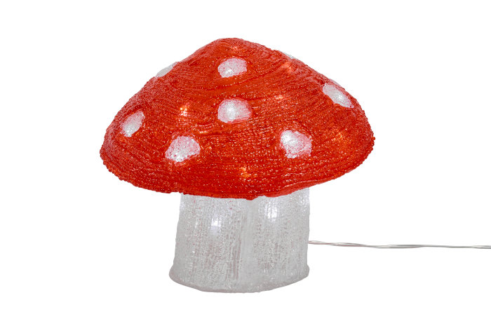 LED-sopp akryl 30 LED H20 cm